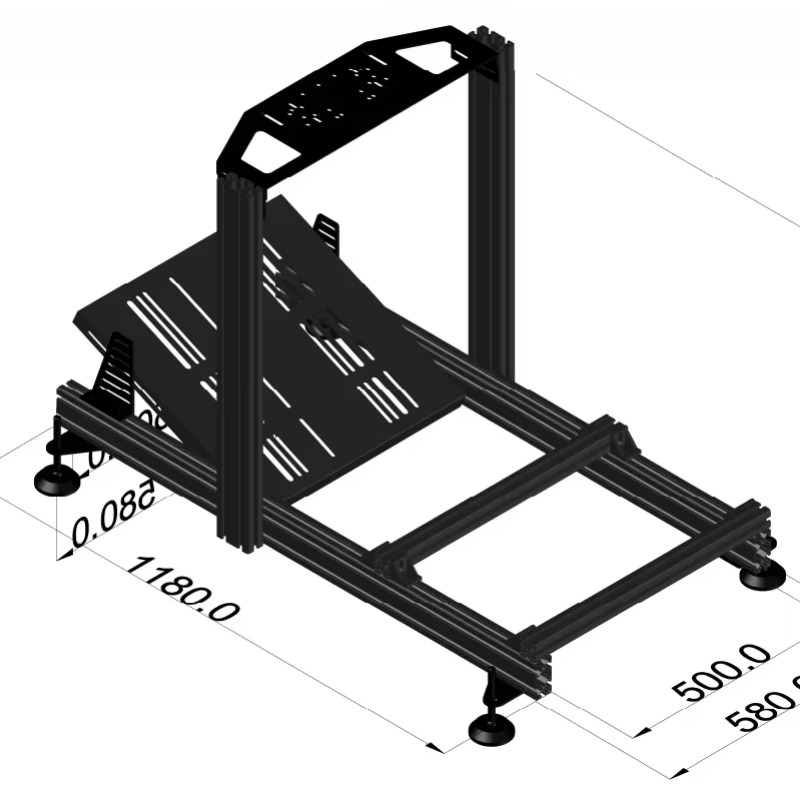 Aluminum T-Slot Profile - Prezzo Base per Sim Racing Domestico,