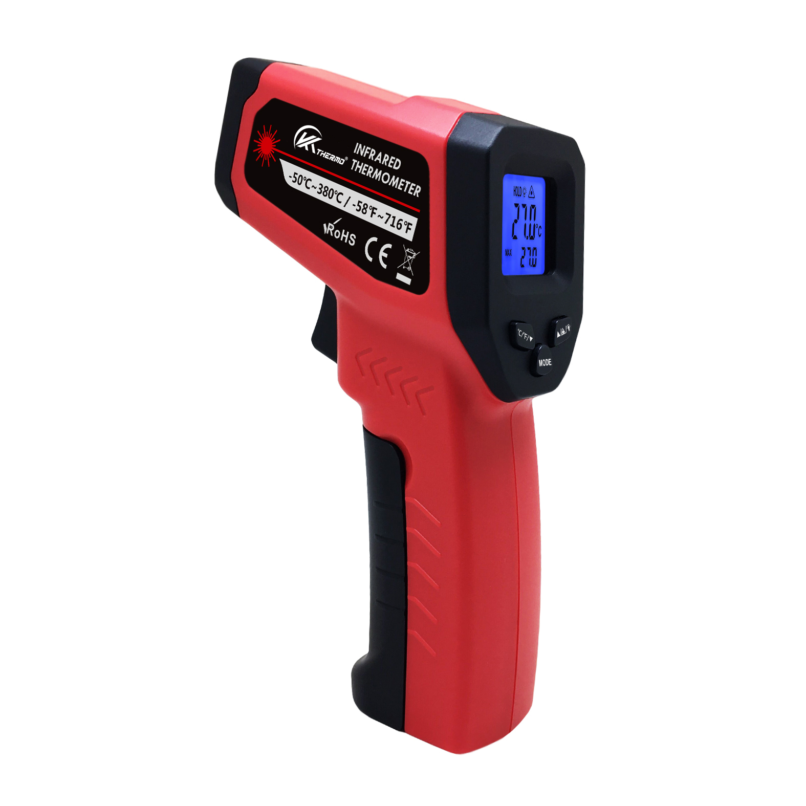 Industrial Laser Level - Termometro elettronico industriale LCD senza contatto-50