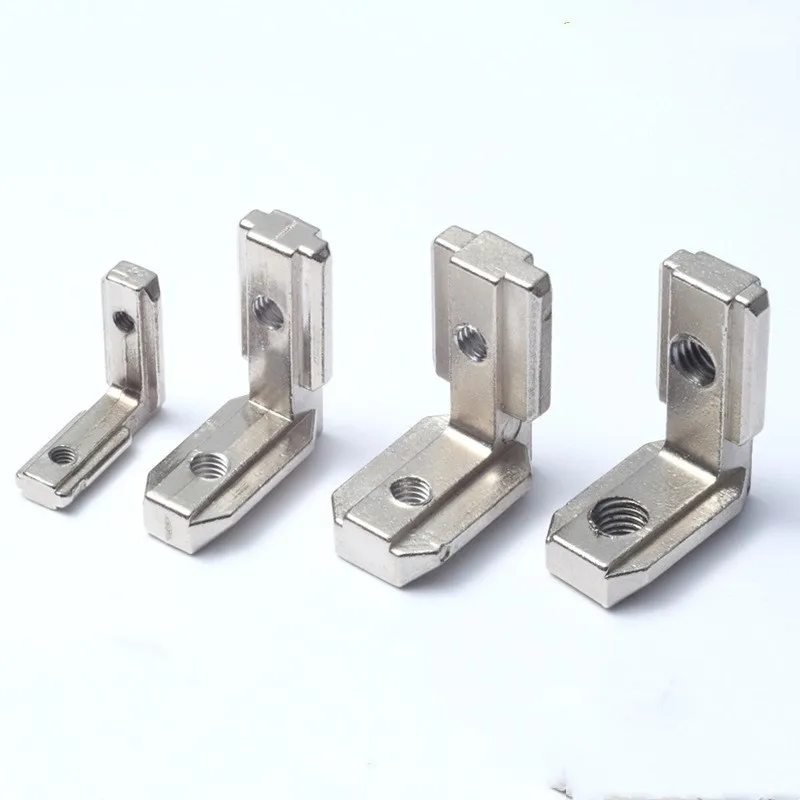 Aluminum T-Slot Profile - 10 Pezzi Connettore Angolare Interno a