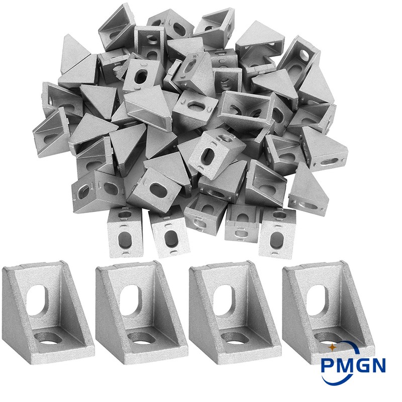 Aluminum T-Slot Profile - 2020 staffa angolare 40 pezzi staffa