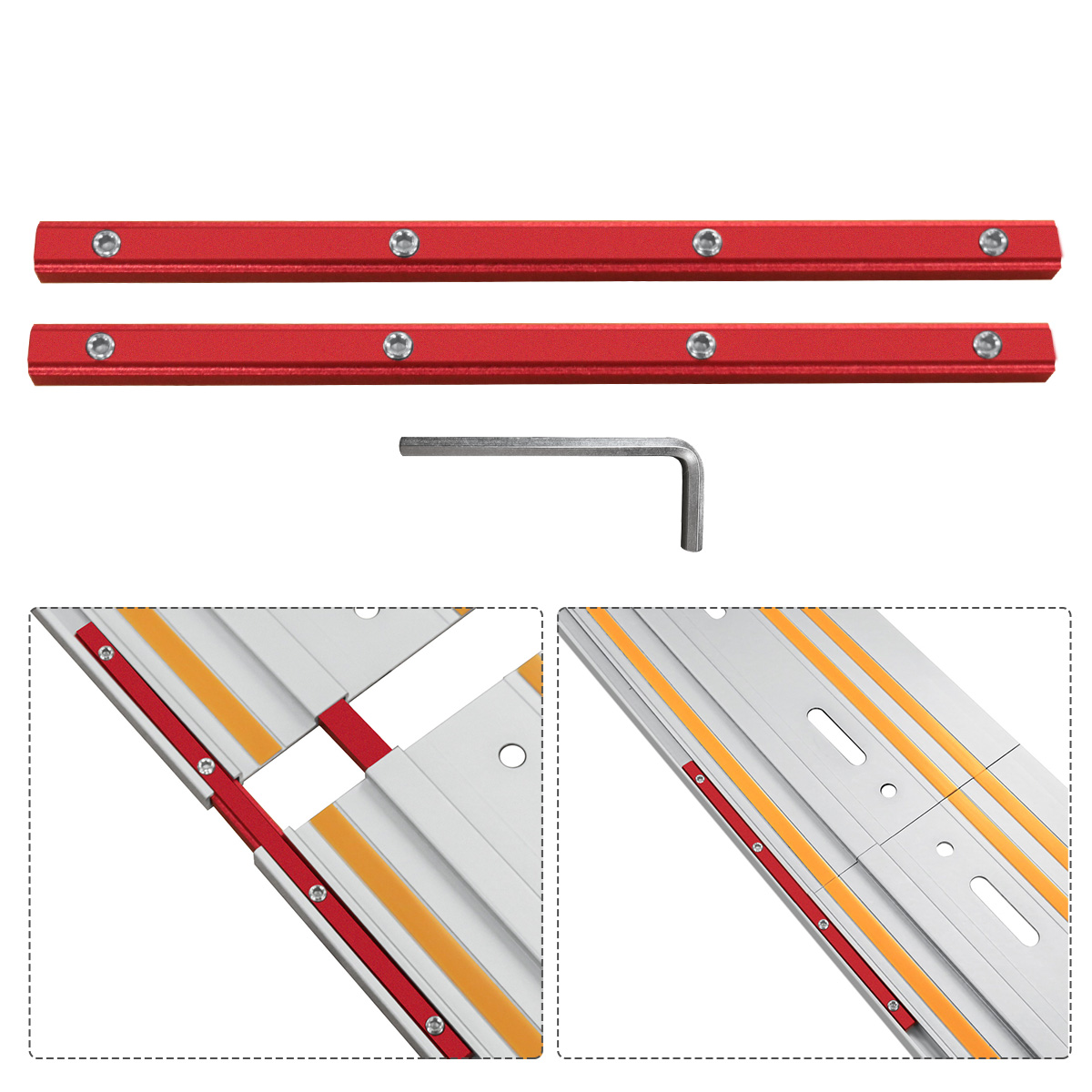 Aluminum T-Slot Profile - Set di 1 Connettore per Profili