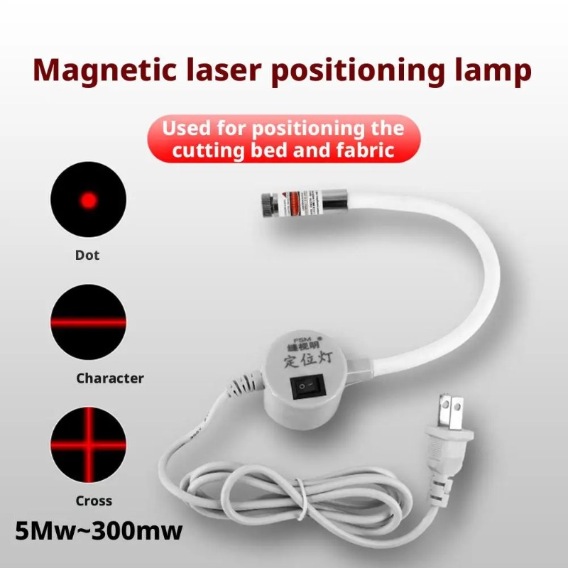 Industrial Laser Light - Lampada laser rossa alimentata per posizionamento