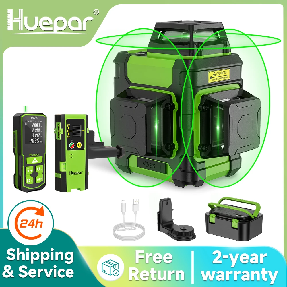 Huepar HM03CG Livello laser Ra - Industrial Laser Level recensione e prezzo