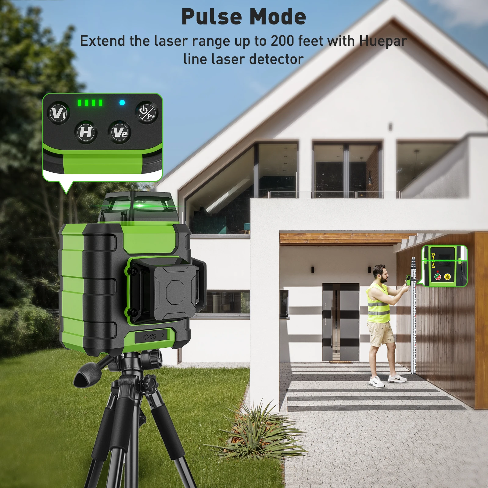 Huepar HM03CG Livello laser Ra - Industrial Laser Level recensione e prezzo