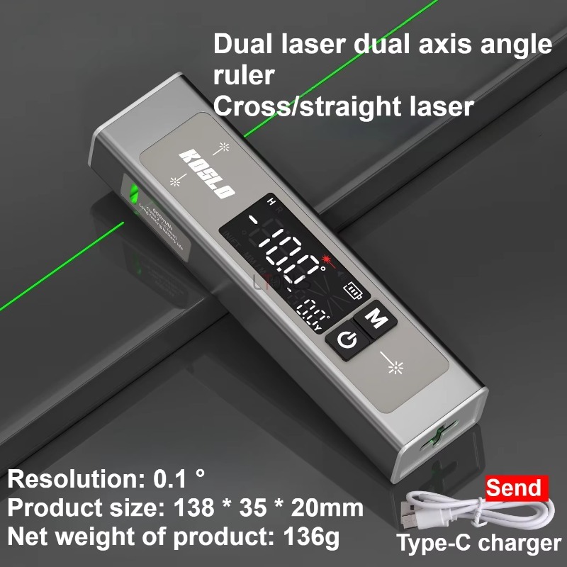 Inclinometro Digitale a Doppio - Industrial Laser Alignment Tool recensione e prezzo