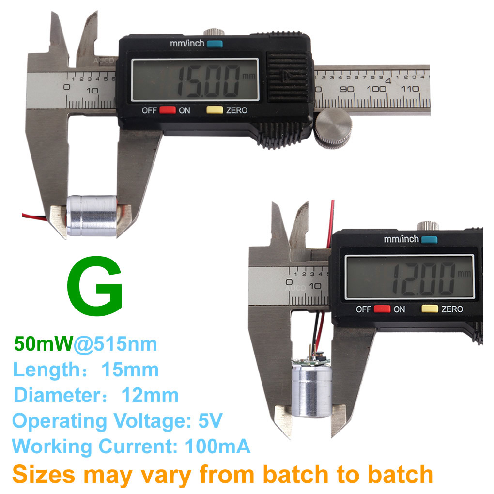 Modulo Laser RGB Φ12x15mm DC 5 - Industrial Laser Alignment Tool recensione e prezzo