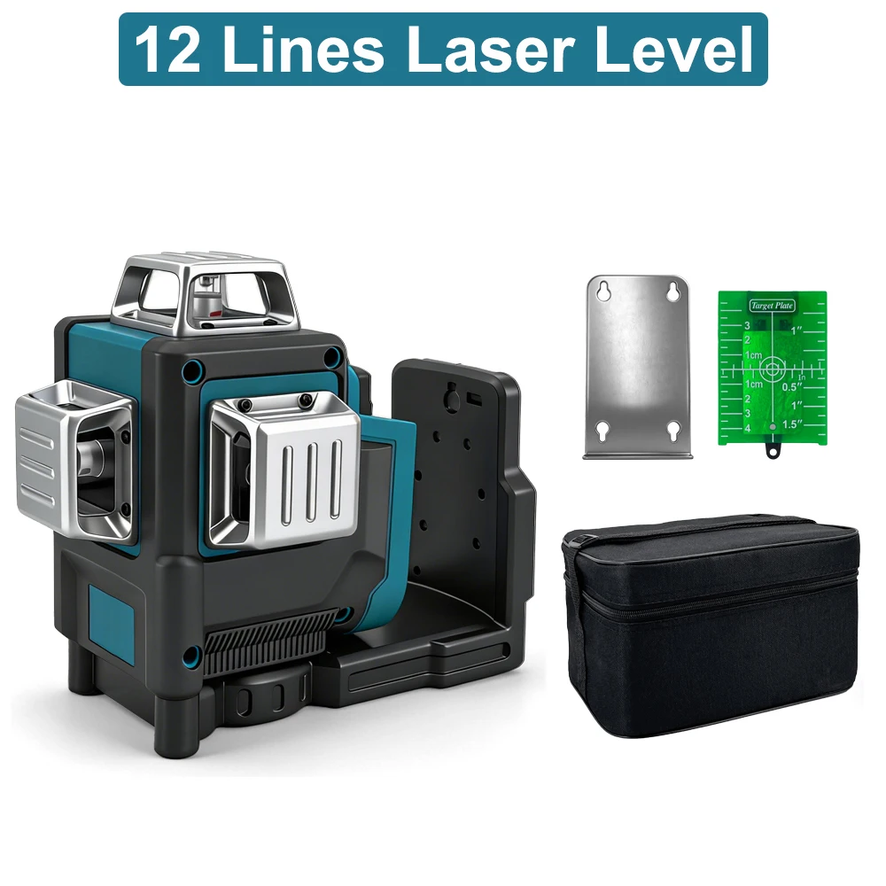 Livella Laser a 12 Linee Verde - Industrial Laser Level recensione e prezzo