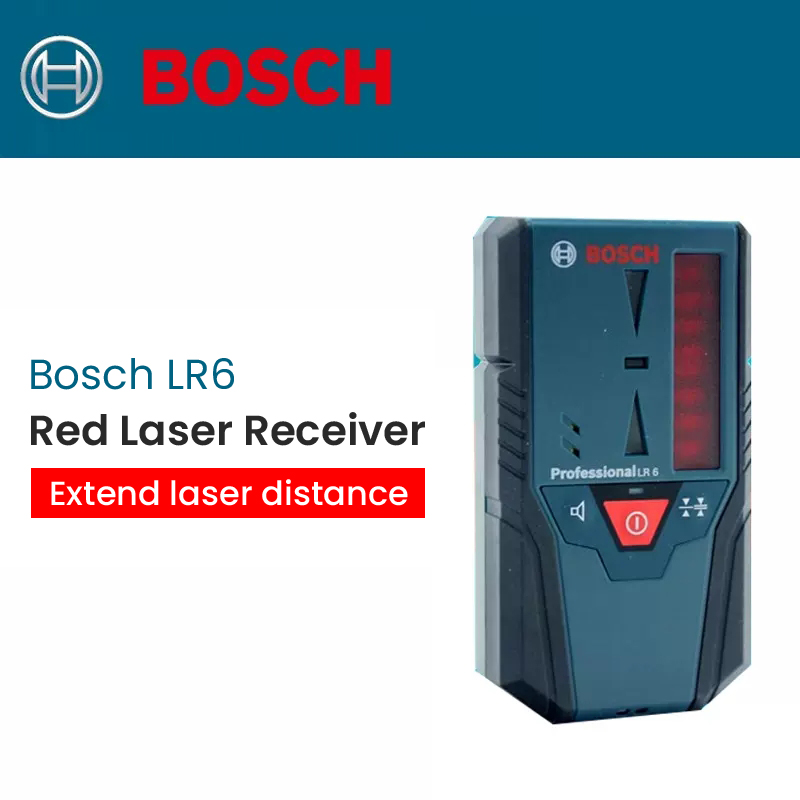 Ricevitore laser Bosch LR6 Red - Industrial Laser Level recensione e prezzo