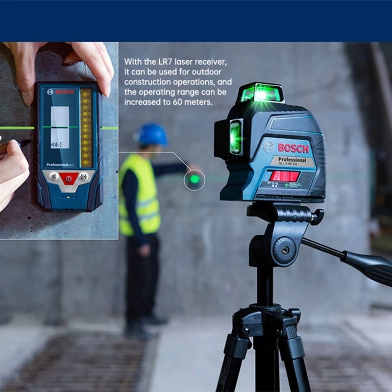 Ricevitore laser Bosch LR6 Red - Industrial Laser Level recensione e prezzo