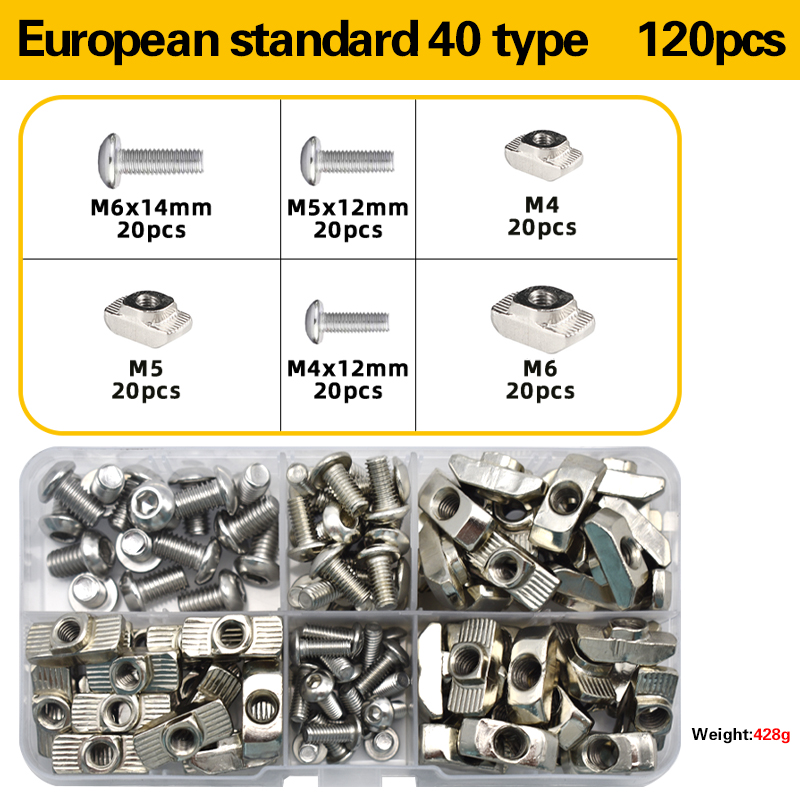 M3 M4 M5 M6 2020 3030 4040 Ser - Aluminum T-Slot Profile recensione e prezzo