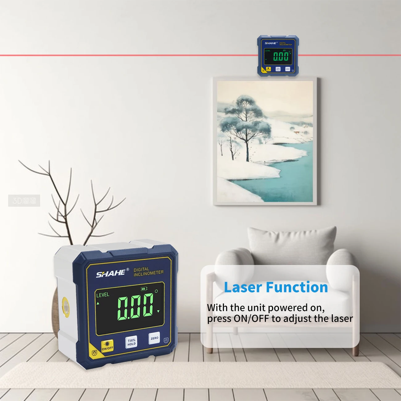 SHAHE Mini goniometro misurato - Industrial Laser Alignment Tool recensione e prezzo