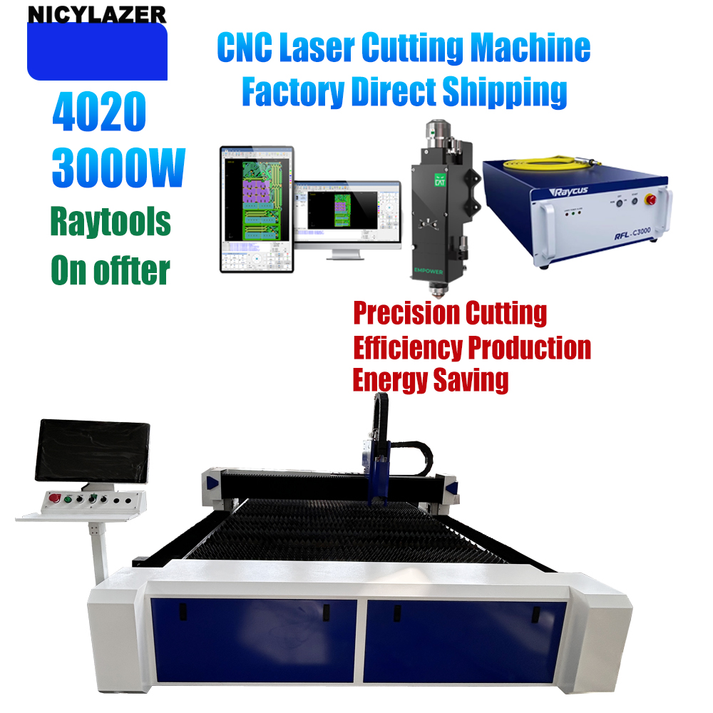 NICYLAZER CNC 3000W 4020 Macch - Industrial Laser Cutters recensione e prezzo