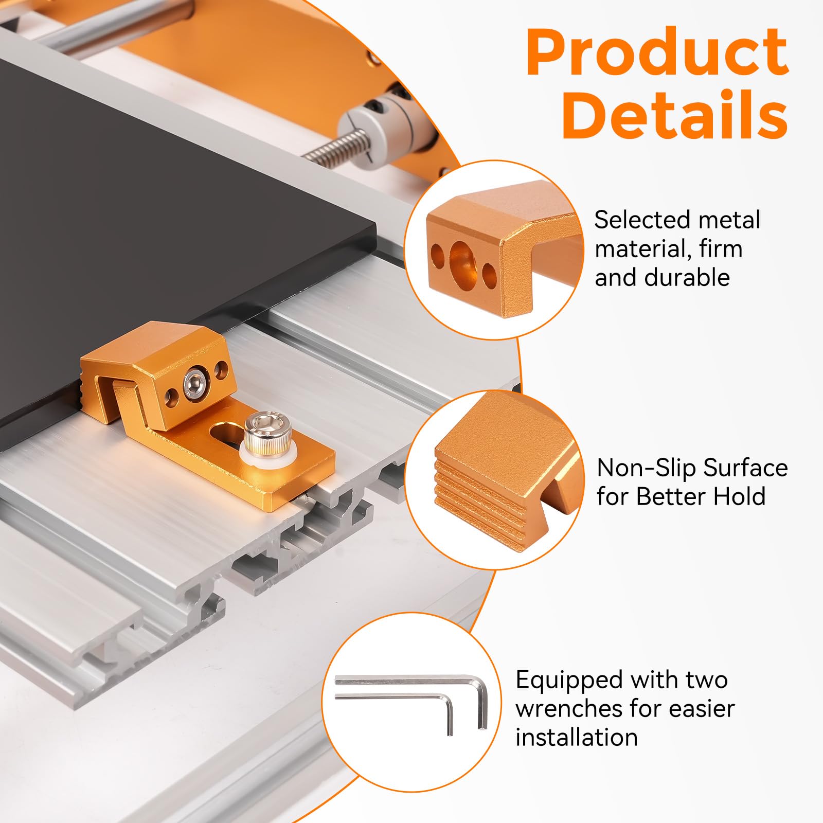 Artiglio tigre in alluminio pe - Dust Shoe Cnc recensione e prezzo