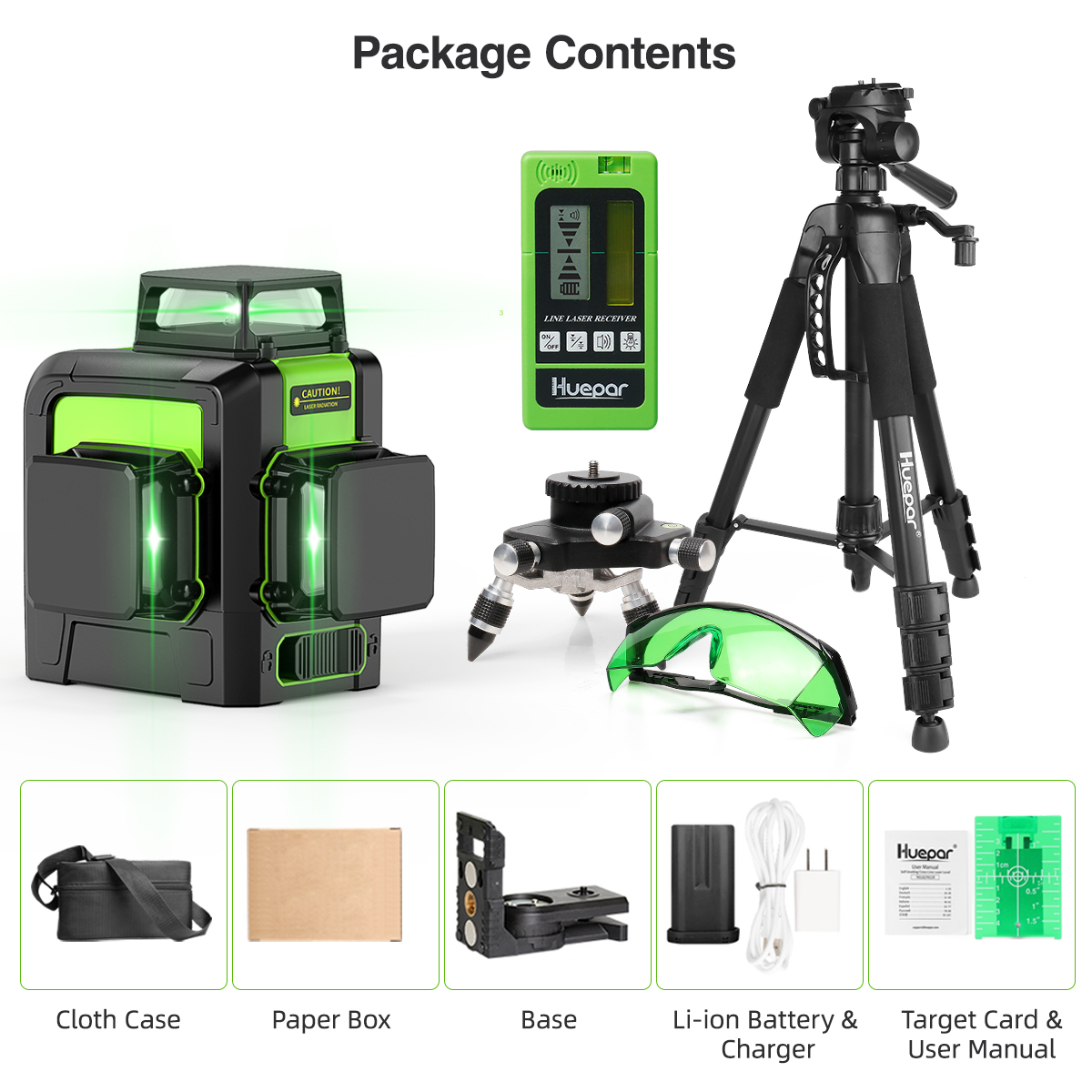 Huepar 903CG Set 12 linee incr - Industrial Laser Level recensione e prezzo