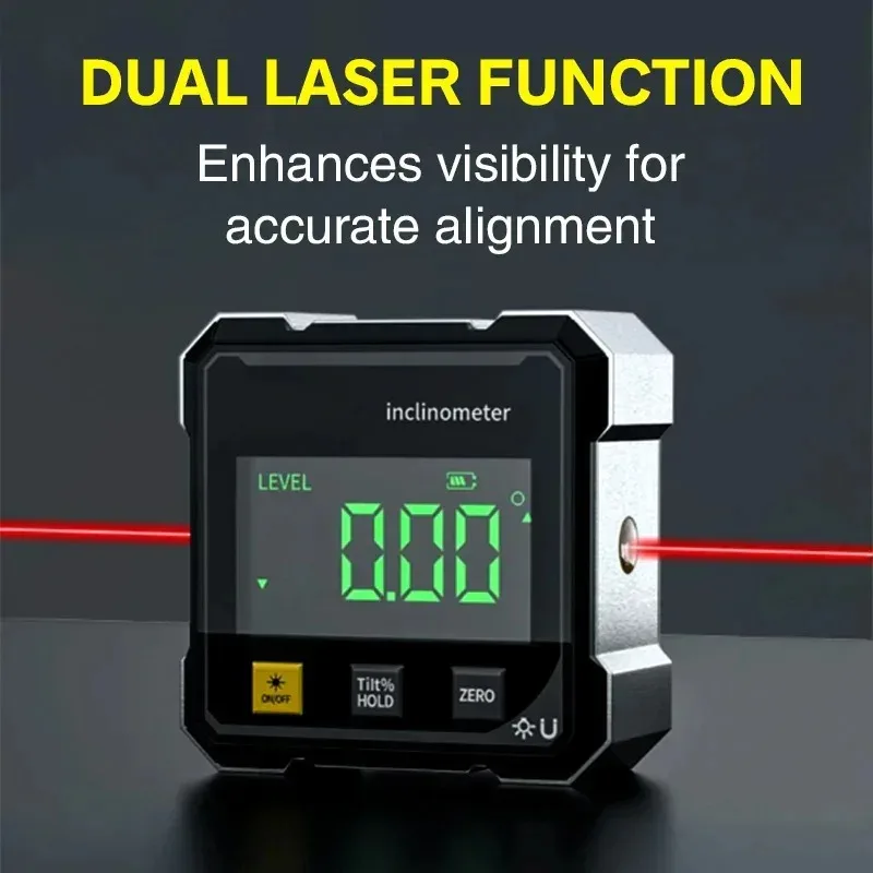 NUOVO Goniometro Digitale Magn - Industrial Laser Alignment Tool recensione e prezzo