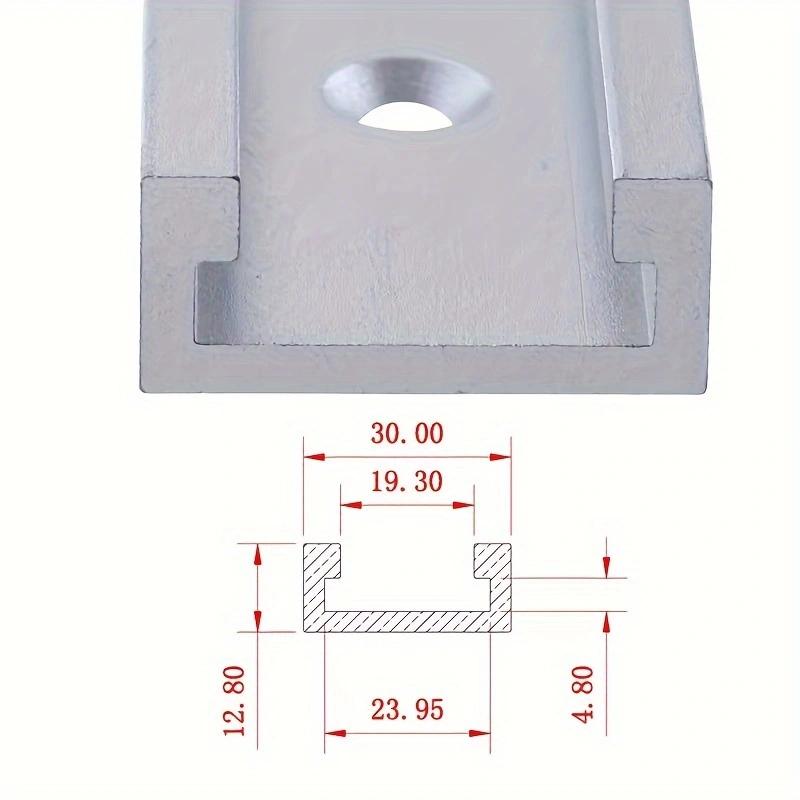 2 pz 800mm 30 Tipo T-track e 6 - Aluminum T-Slot Profile recensione e prezzo