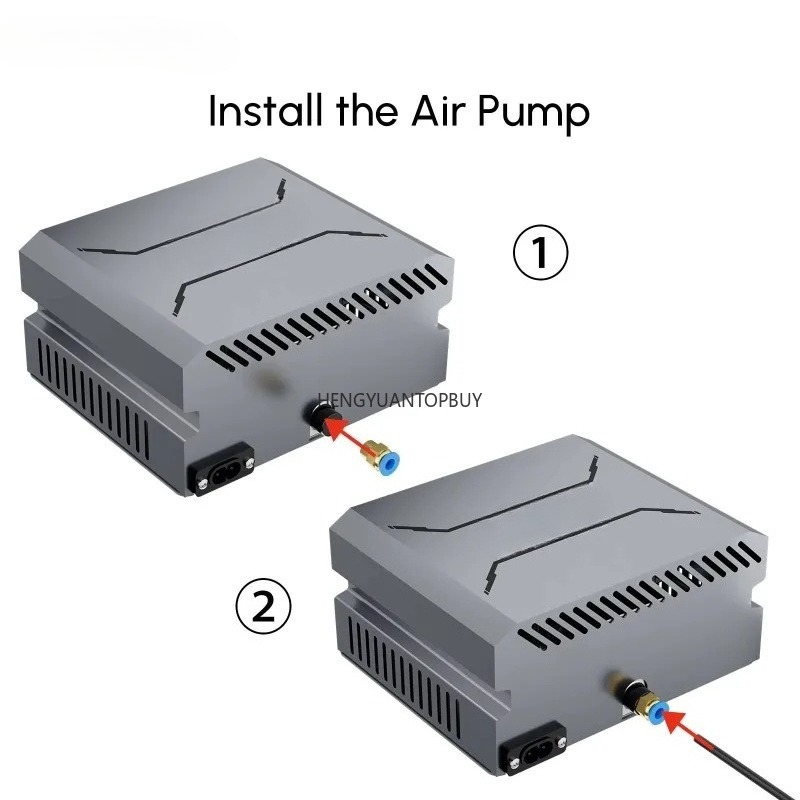La pompa d'aria viene utilizza - Air Assist Pump Laser recensione e prezzo
